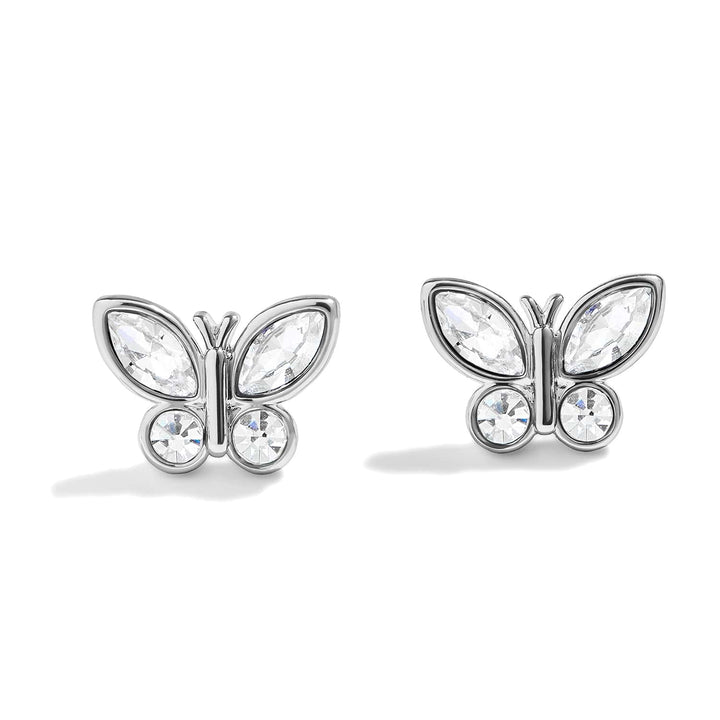 Stylish Birthstone Butterfly Earrings for Every Occasion - Wearing Felicity Birthstone-Butterfly-Earring-Diamond