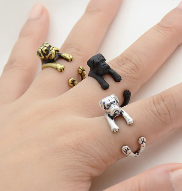 Shop Stylish Boxer Wrap Ring - Unique Jewelry - Wearing Felicity Boxer-Wrap-Ring-01 Wear Felicity