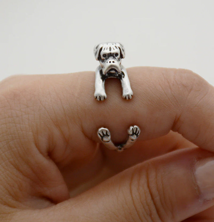 Shop Stylish Boxer Wrap Ring - Unique Jewelry - Wearing Felicity Boxer-Wrap-Ring-02 Wear Felicity