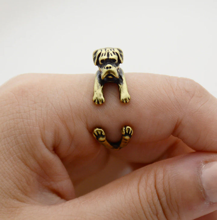 Shop Stylish Boxer Wrap Ring - Unique Jewelry - Wearing Felicity Boxer-Wrap-Ring-03 Wear Felicity
