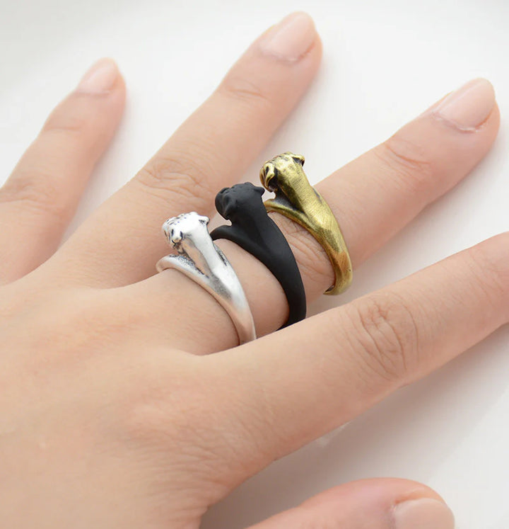 Shop Stylish Boxer Wrap Ring - Unique Jewelry - Wearing Felicity Boxer-Wrap-Ring-04 Wear Felicity