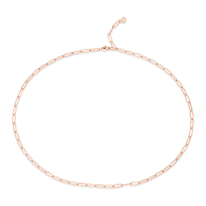 Create Your Unique Charm Bracelet or Necklace Set - Wearing Felicity Build-Your-Charm-Set-Rose-Gold-Necklace