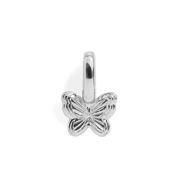Elegant Butterfly Charm for Bracelet Customization - Wearing Felicity Butterfly-Charm-Silver Wear Felicity