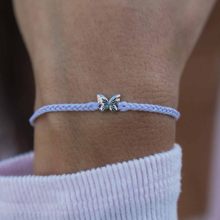 Butterfly Cord Bracelet: Embrace Change & Beauty - Wearing Felicity Butterfly-Cord-Bracelet-02 Wear Felicity