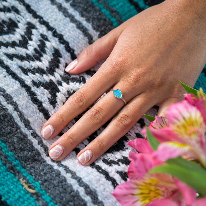 Stylish Handcrafted Cloud Ring - Wearing Felicity Cloud-Ring-02 Wear Felicity