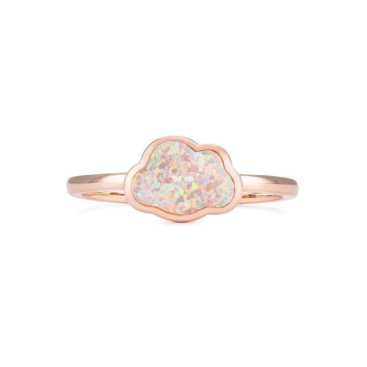 Stylish Handcrafted Cloud Ring - Wearing Felicity Cloud-Ring-Rose-Gold Wear Felicity