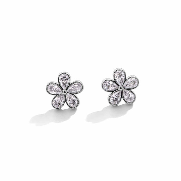 Elegant Crystal Flower Earrings for Every Occasion - Wearing Felicity Crystal-Flower-Earrings-01 Wear Felicity