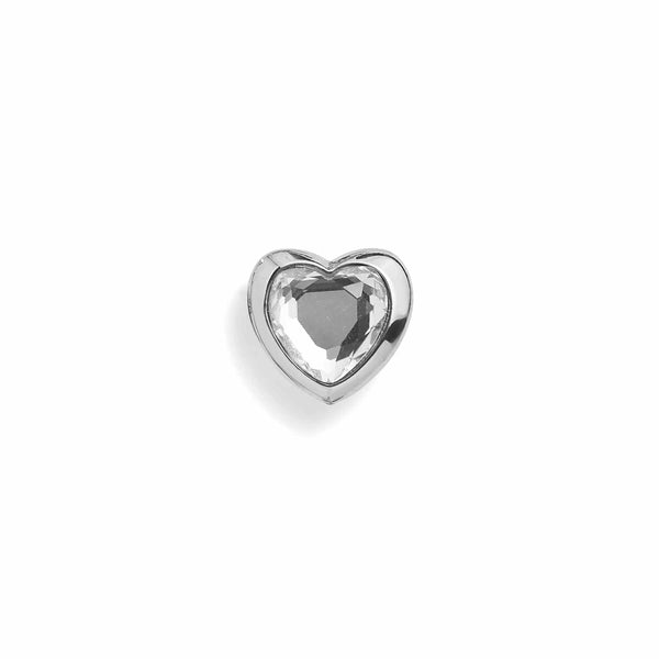 Sparkling Crystal Heart Charm for Dog Collars - Wearing Felicity Crystal-Heart-Collar-Charm Wear Felicity