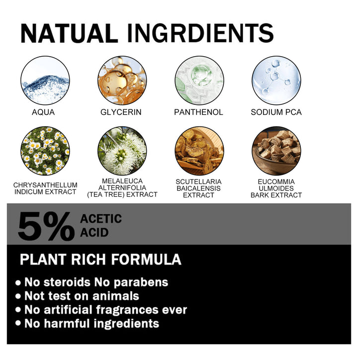 List of natural ingredients and product details on a white background EELHOE Nail Restoration for Healthy, Shiny Nails EELHOE Nail Restoration Solution Enhances the Thickness and Shine of Nails While Aiding in the Removal of Nail Fungus and Dead Skin, Providing Nourishing Hydration for Nail Care