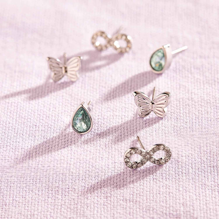 Stylish Earring Trio Set - Perfect Jewelry Gift - Wearing Felicity Earring-Trio-04 Wear Felicity