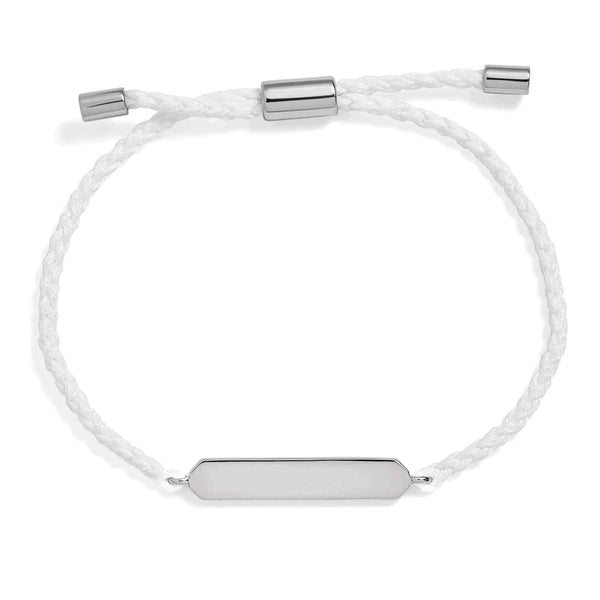 Personalized Engravable Bar Bracelet for Unique Style - Wearing Felicity Engravable-Bar-Bracelet-Silver Wear Felicity