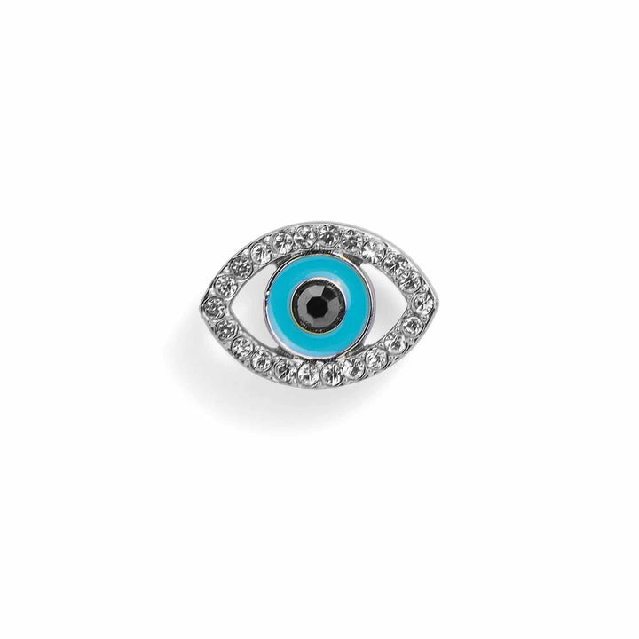 Stylish Evil Eye Dog Collar Charm for Pets - Wearing Felicity Evil-Eye-Collar-Charm Wear Felicity