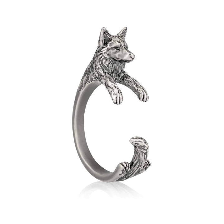 Stylish Fox Wrap Ring for Animal Lovers - Wearing Felicity Fox-Wrap-Ring Wear Felicity