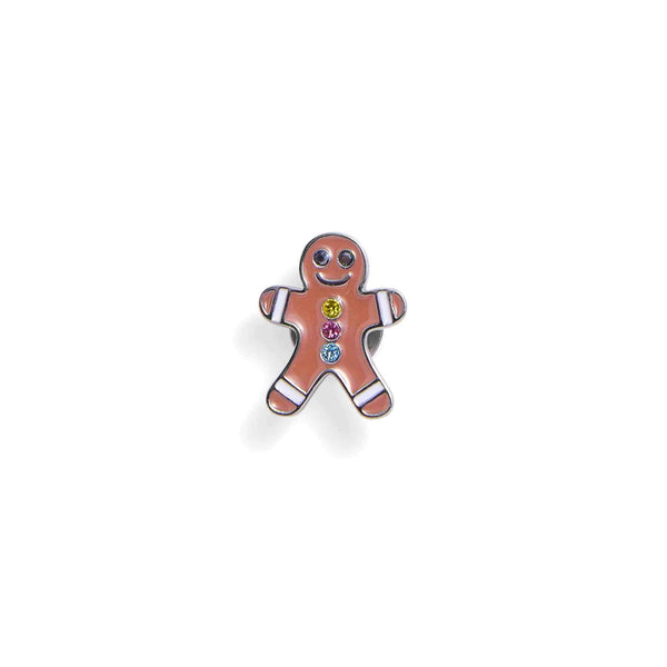 Festive Gingerbread Collar Charm for Dogs - Wearing Felicity Gingerbread-Collar-Charm Wear Felicity