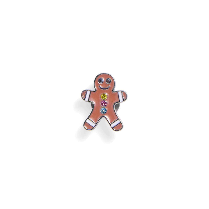 Festive Gingerbread Collar Charm for Dogs - Wearing Felicity Gingerbread-Collar-Charm Wear Felicity