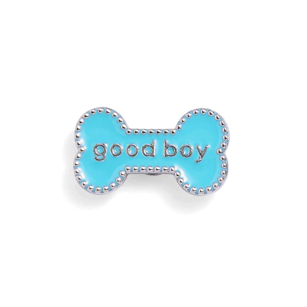 Good Boy Dog Collar Charm - Fun Pet Accessory - Wearing Felicity Good-Boy-Collar-Charm Wear Felicity