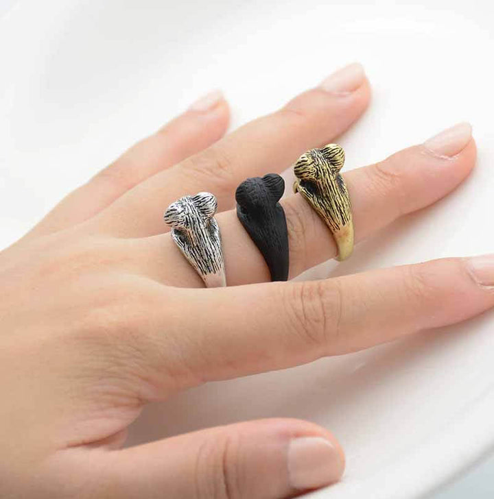 Shop Stylish Koala Wrap Rings - Perfect Gift - Wearing Felicity Koala-Wrap-Ring-02 Wear Felicity