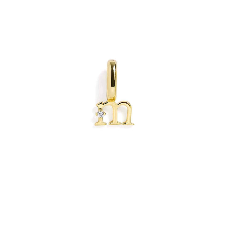 Personalized Letter Charms in Gold & Silver - Wearing Felicity Letter-Charm-Gold-M Wear Felicity