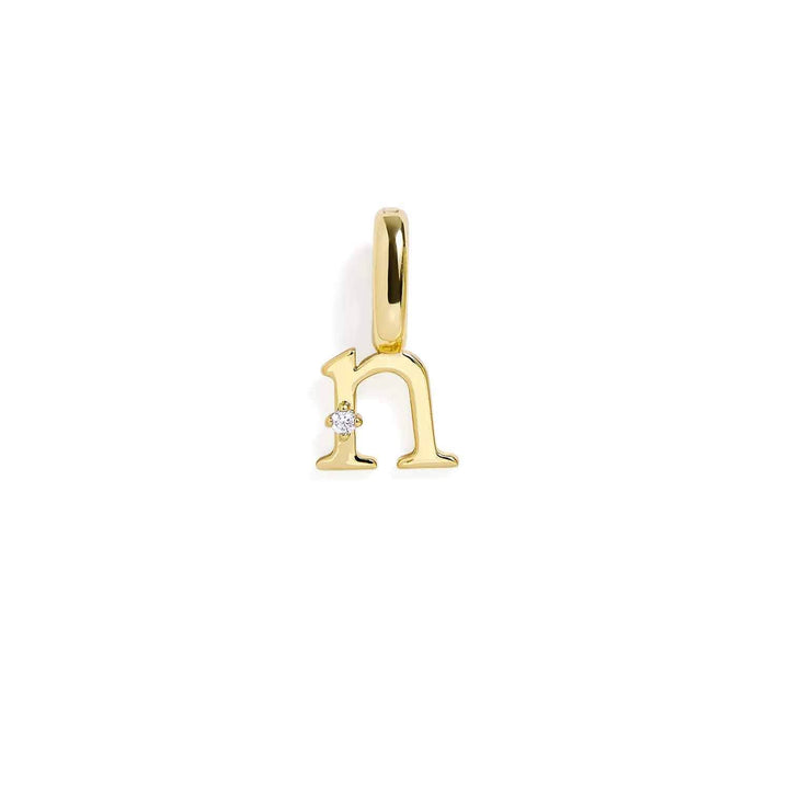 Personalized Letter Charms in Gold & Silver - Wearing Felicity Letter-Charm-Gold-N Wear Felicity