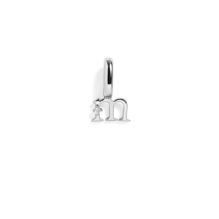 Personalized Letter Charms in Gold & Silver - Wearing Felicity Letter-Charm-Silver-M Wear Felicity