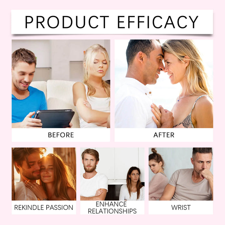 Before and after scenarios of a couple using a product to enhance relationships and rekindle passion. North Moon Shaking Toys: Fun PET Toy for Tedium Relief North Moon Shaking Toys A PET Shaking Toy for Entertaining, Easing Tedium, and Improving Quality of Life