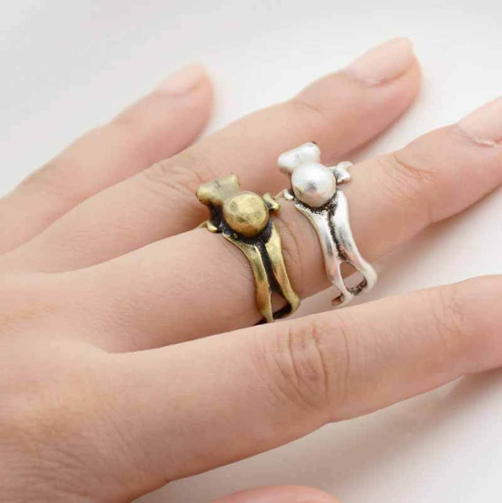Stylish Octopus Wrap Ring - Wearing Felicity Octopus-Wrap-Ring-02 Wear Felicity