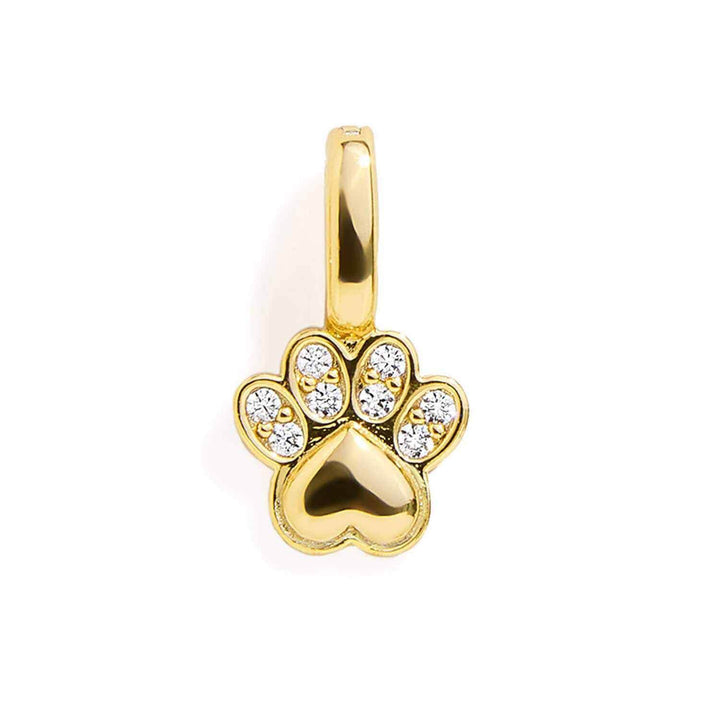 Shop Paw Charm - Perfect for Animal Lovers - Wearing Felicity Paw-Charm-Gold Wear Felicity