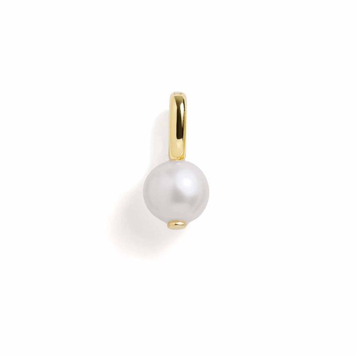 Elegant Pearl Charm for Jewelry Collection - Wearing Felicity Pearl-Charm-Gold Wear Felicity