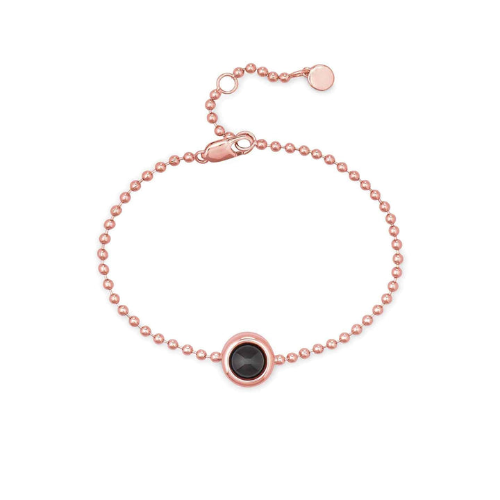 Custom Photo Bracelet - Personalize Your Moment - Wearing Felicity Personalized-Ball-Shot-Photo-Bracelet-Rose-Gold Wear Felicity