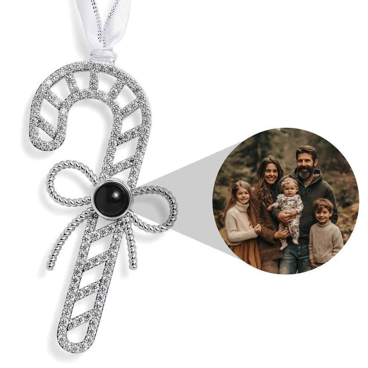 Personalized Candy Cane Photo Ornament for Holidays - Wearing Felicity Personalized-Candy-Cane-Photo-Ornament-01 Wear Felicity