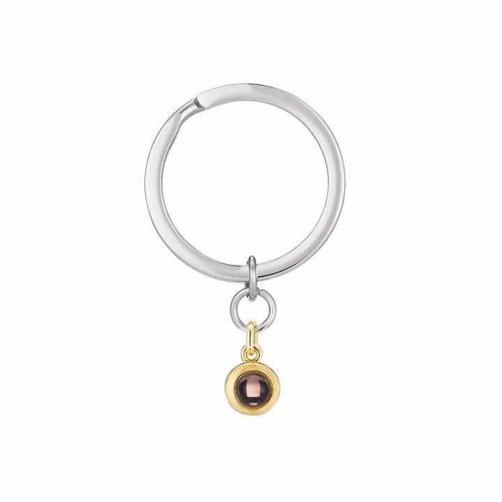 Personalized Circle Photo Keychain - Custom Gift Idea - Wearing Felicity Personalized-Circle-Photo-Keychain-Small-Gold Wear Felicity