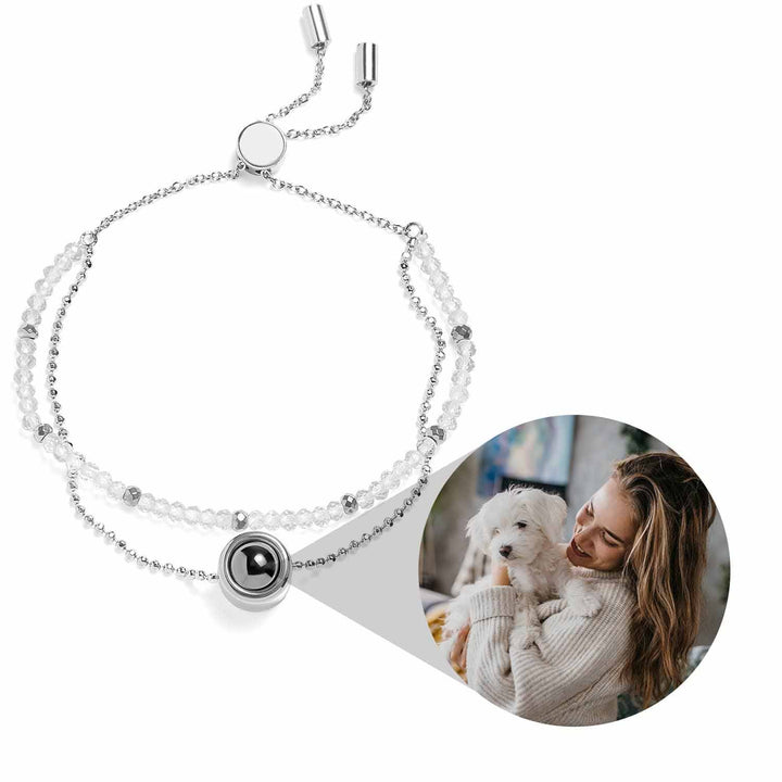 Customizable Crystal Bracelets for Unique Style - Wearing Felicity Personalized-Crystal-Bracelet-Quartz Wear Felicity