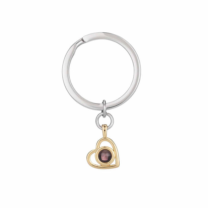 Custom Personalized Heart Photo Keychain Gift - Wearing Felicity Personalized-Heart-Photo-Keychain-Gold Wear Felicity