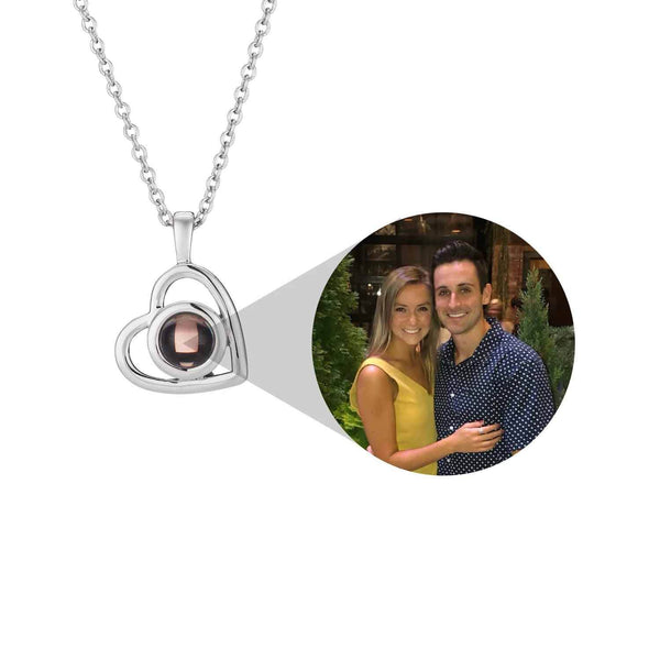 Personalized Heart Photo Necklace - Unique Gifts - Wearing Felicity Personalized-Heart-Photo-Necklace-01 Wear Felicity