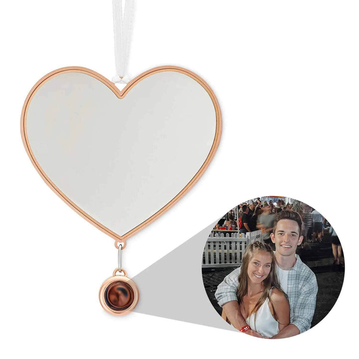 Custom Personalized Heart Photo Ornament Gift - Wearing Felicity Personalized-Heart-Photo-Ornament-01 Wear Felicity