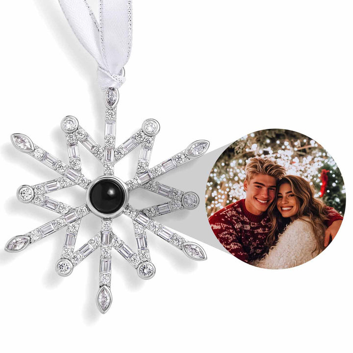 Personalized Nordic Snowflake Photo Ornament Gift - Wearing Felicity Personalized-Nordic-Snowflake-Photo-Ornament-01 Wear Felicity