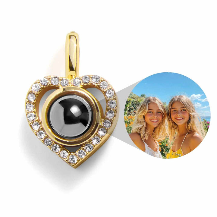 Personalized Pavé Heart Photo Charm Keepsake - Wearing Felicity Personalized-Pave-Heart-Photo-Charm-Gold Wear Felicity