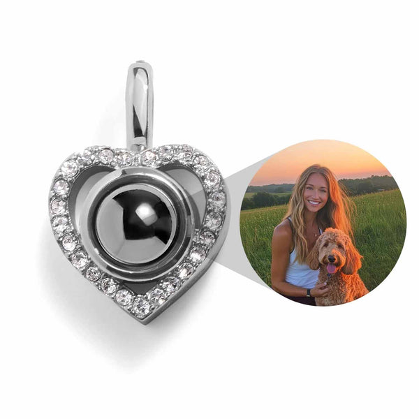 Personalized Pavé Heart Photo Charm Keepsake - Wearing Felicity Personalized-Pave-Heart-Photo-Charm-Silver Wear Felicity