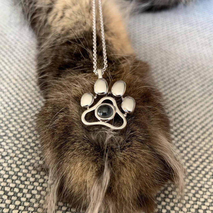 Custom Pet Photo Necklaces - Perfect Gifts - Wearing Felicity Personalized-Pet-Photo-Necklace-02 Wear Felicity
