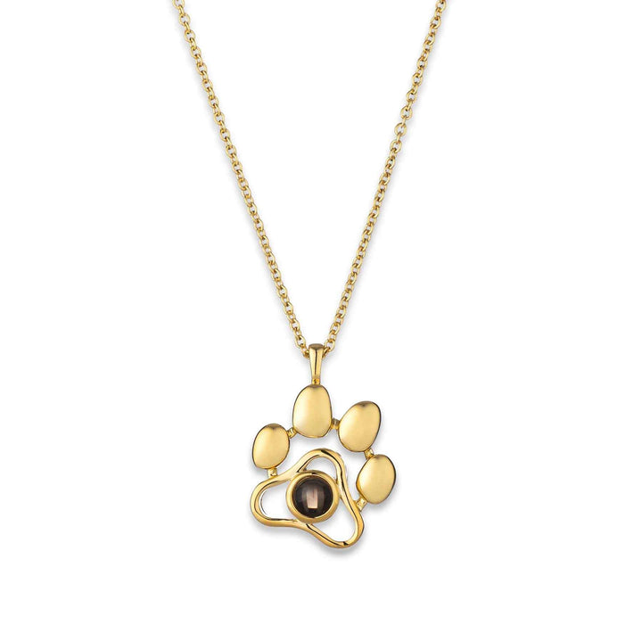 Custom Pet Photo Necklaces - Perfect Gifts - Wearing Felicity Personalized-Pet-Photo-Necklace-Gold Wear Felicity