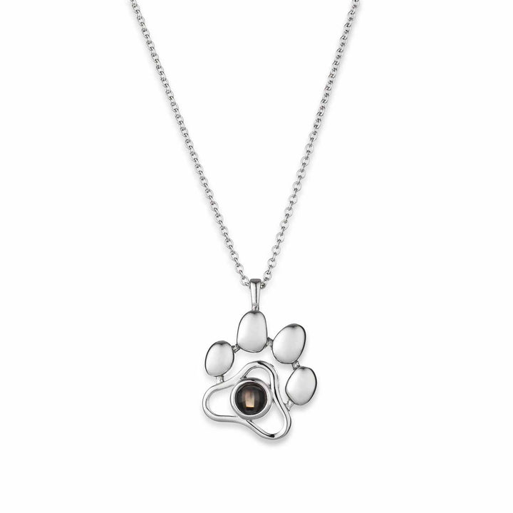 Custom Pet Photo Necklaces - Perfect Gifts - Wearing Felicity Personalized-Pet-Photo-Necklace-Silver-01 Wear Felicity