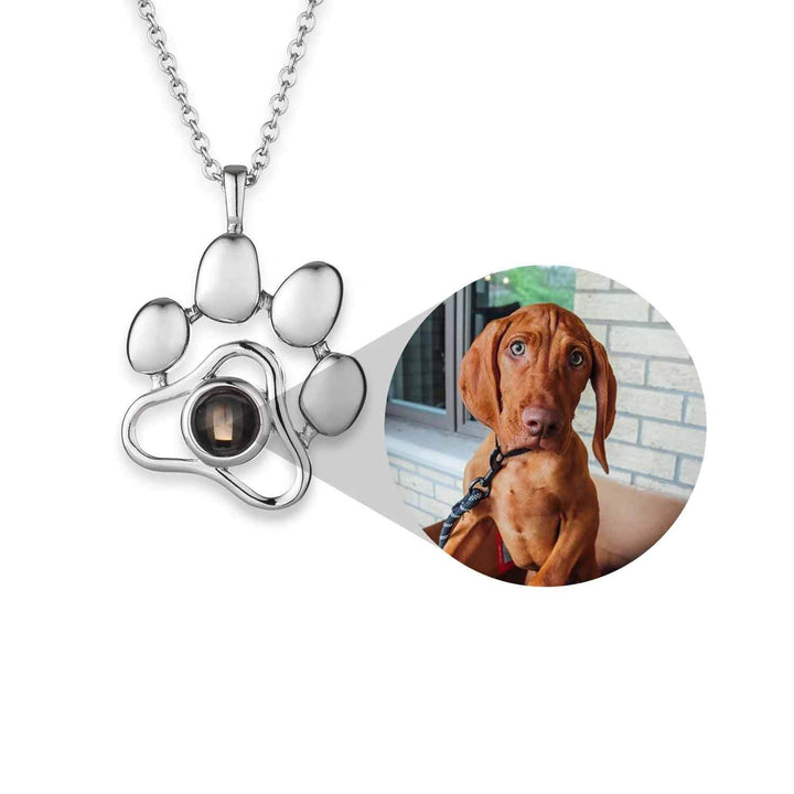 Custom Pet Photo Necklaces - Perfect Gifts - Wearing Felicity Personalized-Pet-Photo-Necklace-Silver Wear Felicity