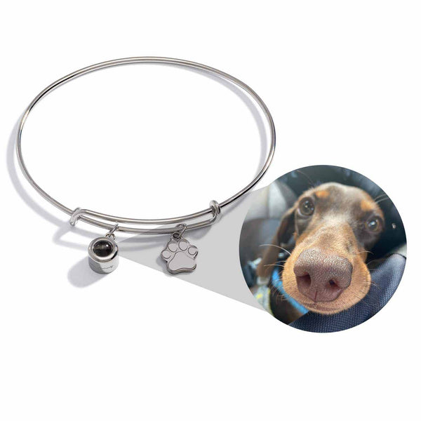 Custom Photo Bangle with Paw Charm - Unique Gift - Wearing Felicity Personalized-Photo-Bangle-With-Paw-Charm-01_0aff7b22-65d2-4b4b-99c7-648fc4548c48 Wear Felicity