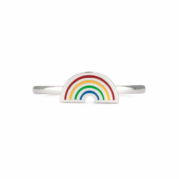 Stylish Handcrafted Rainbow Ring - Wearing Felicity Rainbow-Ring-01 Wear Felicity