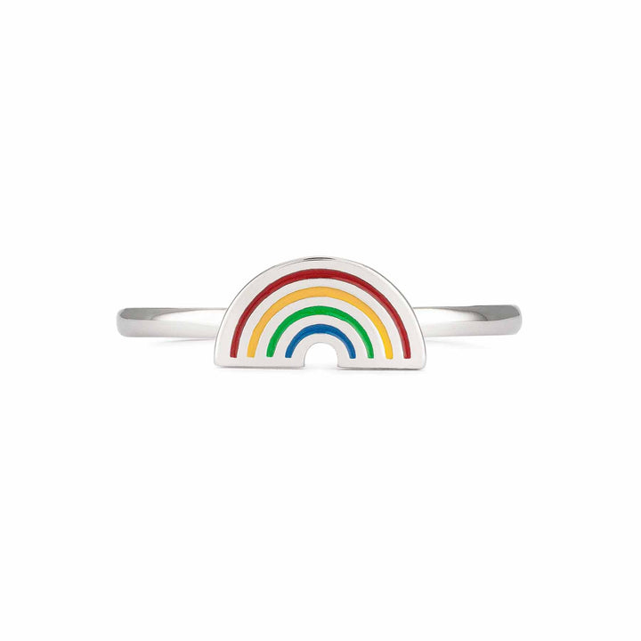 Stylish Handcrafted Rainbow Ring - Wearing Felicity Rainbow-Ring-01 Wear Felicity