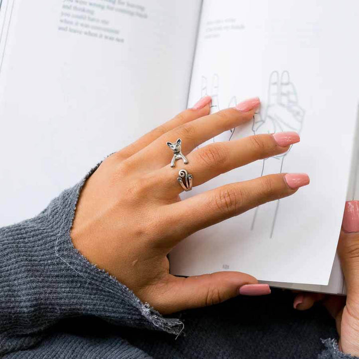 Siamese Cat Wrap Ring - Stylish Jewelry for Cat Lovers - Wearing Felicity Siamese-Cat-Wrap-Ring-02_800eae0d-49dc-4a14-97ce-1f0b300bbe93 Wear Felicity