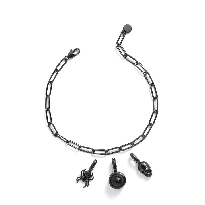 Stylish Skull Charm for Edgy Jewelry Lovers - Wearing Felicity Skull-Charm Wear Felicity