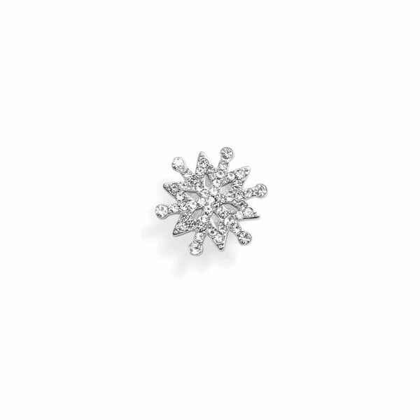 Pavé Crystal Snowflake Charm for Dog Collars - Wearing Felicity Snowflake-Collar-Charm Wear Felicity