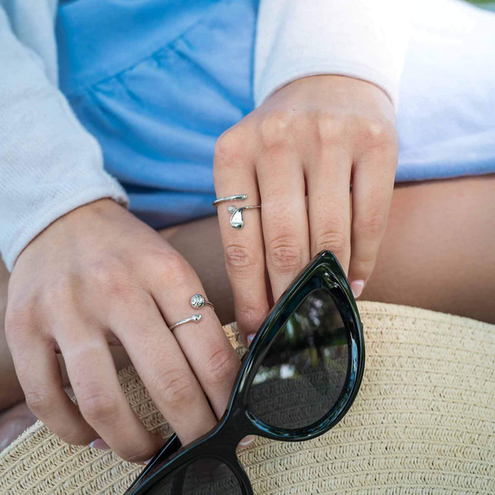 Stylish Softball Wrap Ring for Sports Lovers - Wearing Felicity Softball-Wrap-Ring Wear Felicity