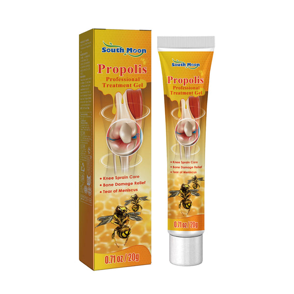 South Moon Propolis Professional Treatment Gel packaging on a white background South Moon Joint Relief Gel for Knee and Back Pain South Moon Joint Relief Gel Eases Discomfort in Knees, Lower Back, Shoulders, Neck, and Muscles Massage Cream for the Body